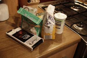 ingredients required for my Chocolate Cake